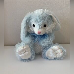 Blue Easter 9" Plush Bunny Rabbit